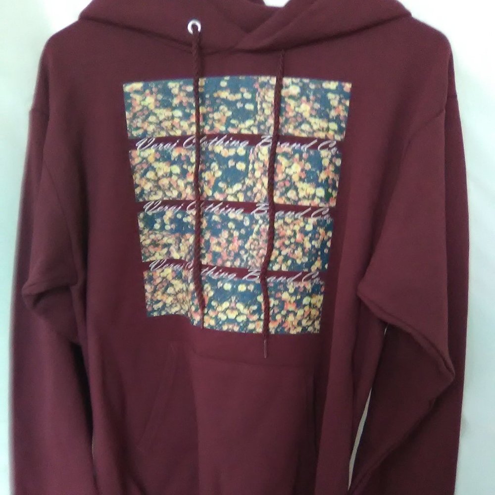 Hanes Women's Hoodie Pullover Sweater Color Cranberry Size Small